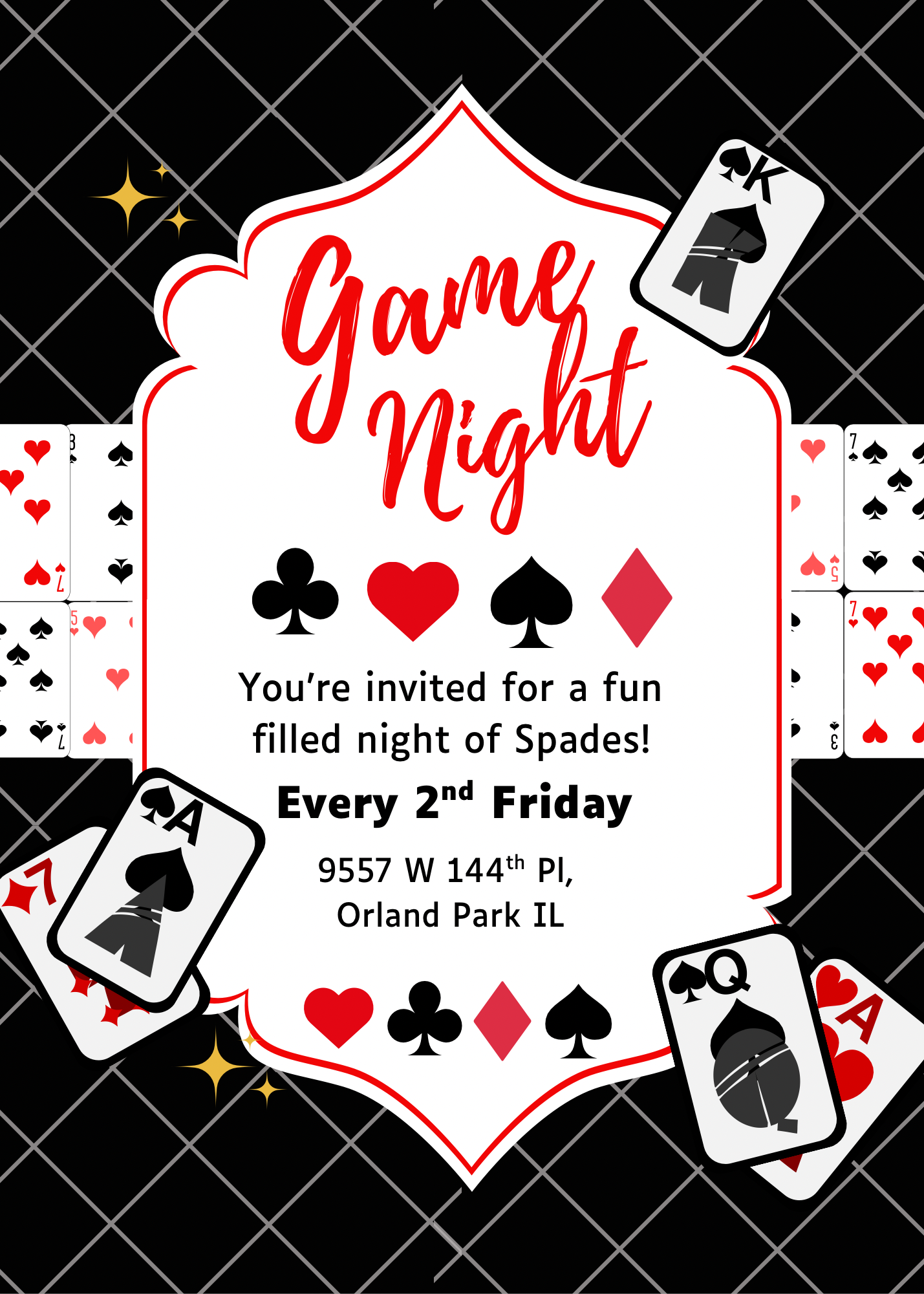 Game Night Begins September 10th