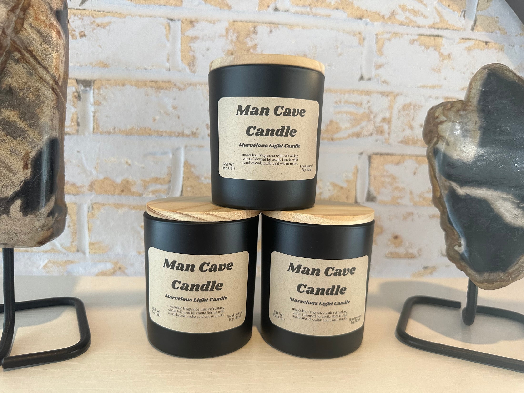 Man Cave Candle