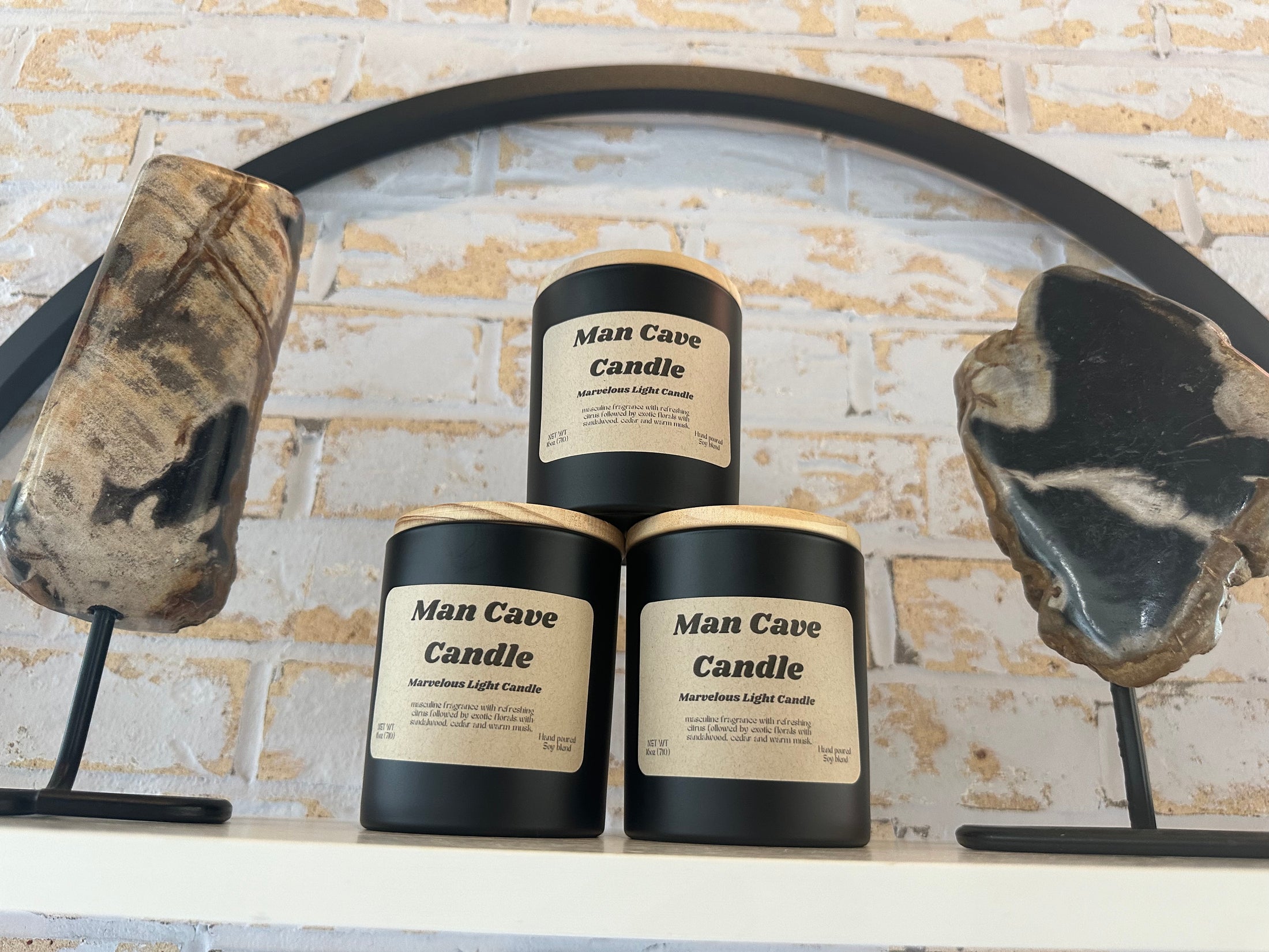 Man Cave Candle