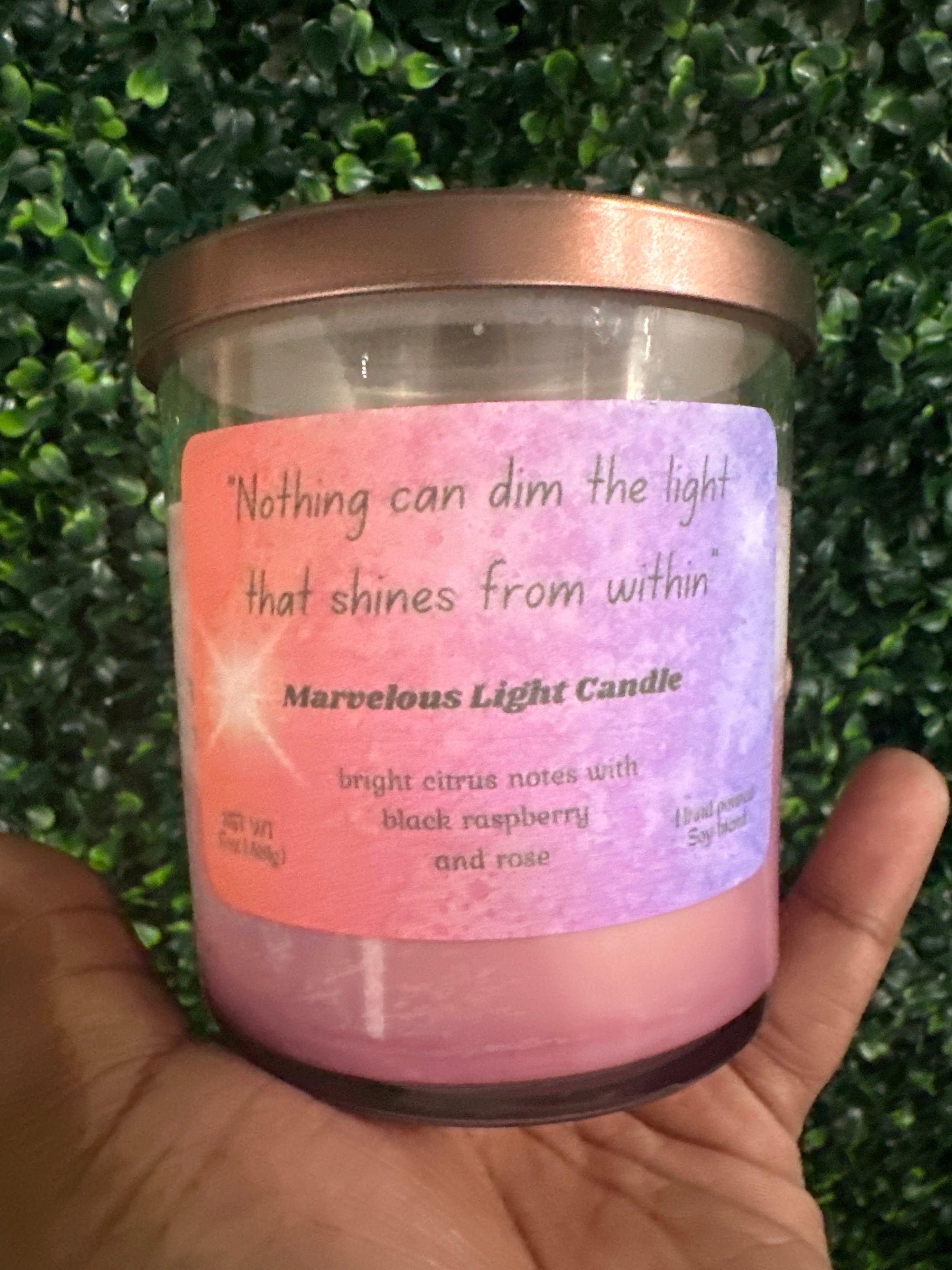 Quote Candle